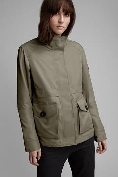 Chamarras Canada Goose Mujer Outlet - Elmira Rompevientos Azules YC7914308